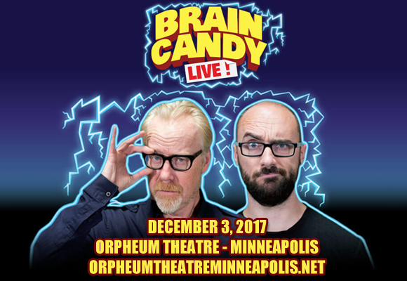 The Brain Candy Live Tour: Adam Savage & Michael Stevens at Orpheum Theatre Minneapolis