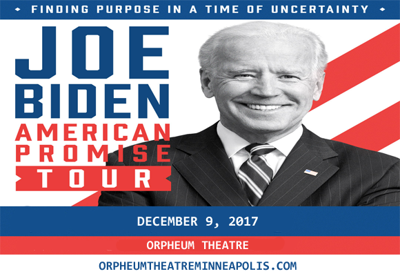Joe Biden at Orpheum Theatre Minneapolis