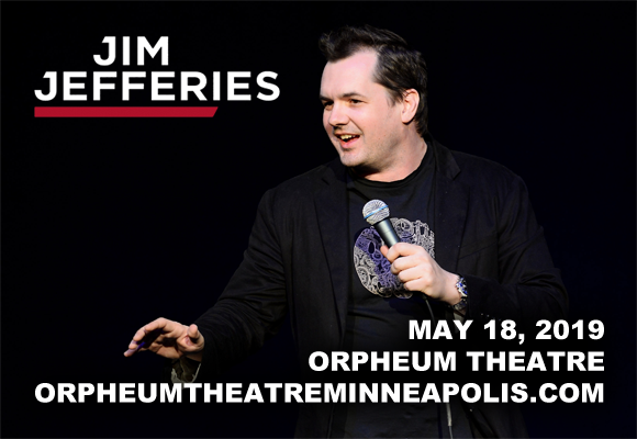Jim Jefferies at Orpheum Theatre Minneapolis