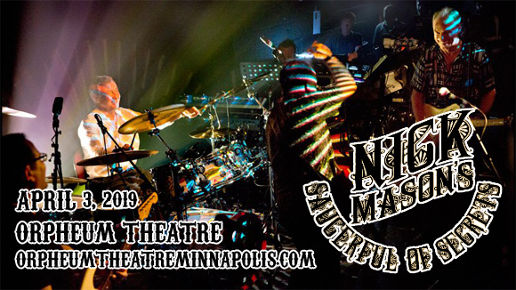 Nick Mason's Saucerful of Secrets at Orpheum Theatre Minneapolis