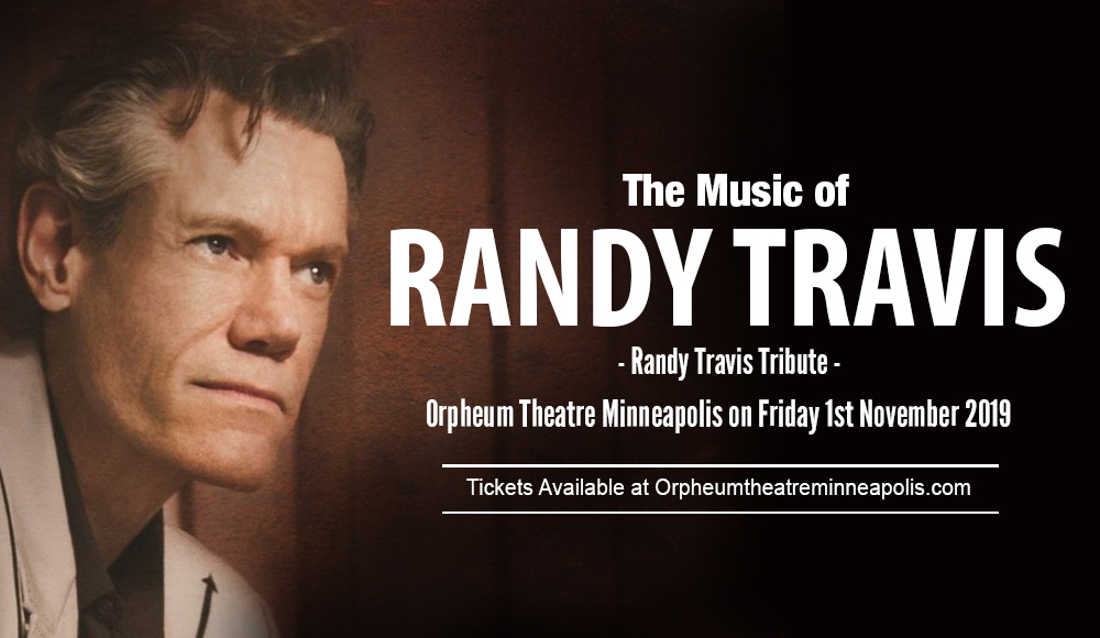 The Music of Randy Travis - Randy Travis Tribute at Orpheum Theatre Minneapolis
