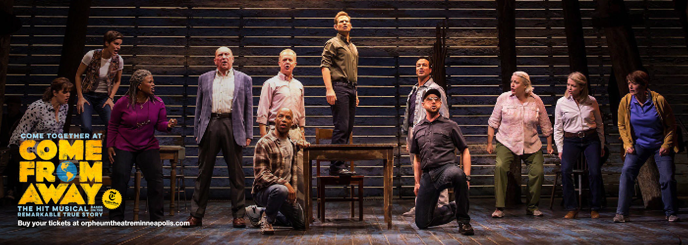 orpheum theatre Come From Away tickets