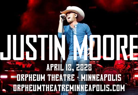 Justin Moore at Orpheum Theatre Minneapolis