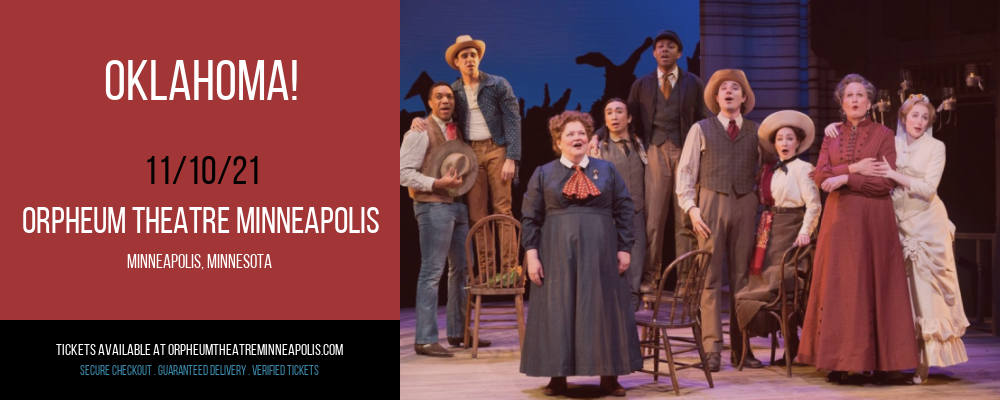 Oklahoma! at Orpheum Theatre Minneapolis tickets Oklahoma! at Orpheum Theatre Minneapolis