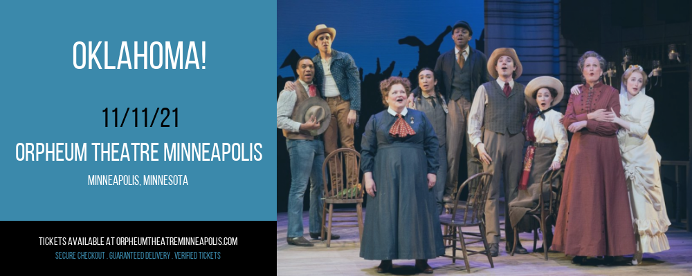 Oklahoma! at Orpheum Theatre Minneapolis tickets Oklahoma! at Orpheum Theatre Minneapolis