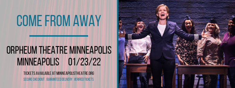 Come From Away at Orpheum Theatre Minneapolis