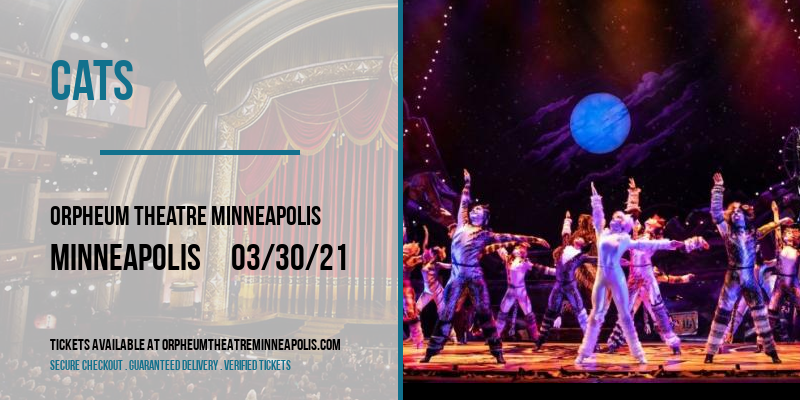 Cats [CANCELLED] at Orpheum Theatre Minneapolis