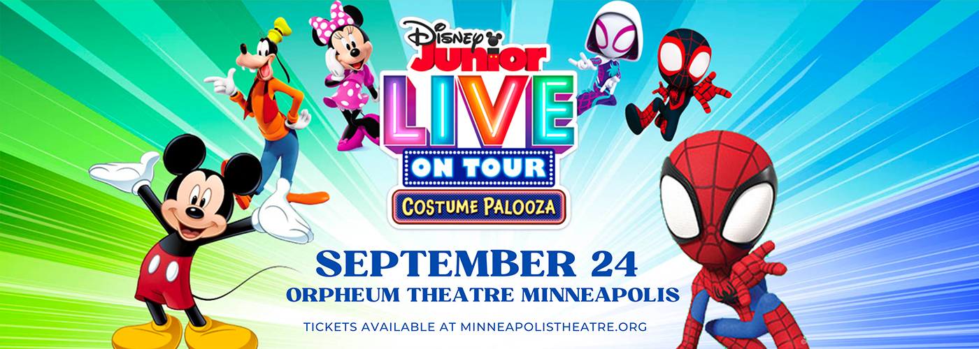 Disney Junior Live: Costume Palooza at Orpheum Theatre Minneapolis