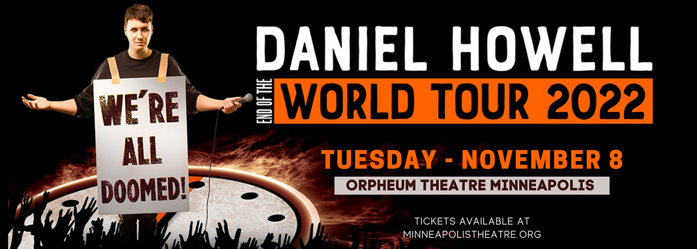 Daniel Howell: We're All Doomed! – Hennepin Theatre Trust