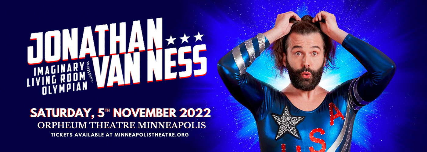 Jonathan Van Ness at Orpheum Theatre Minneapolis tickets Jonathan Van Ness at Orpheum Theatre Minneapolis