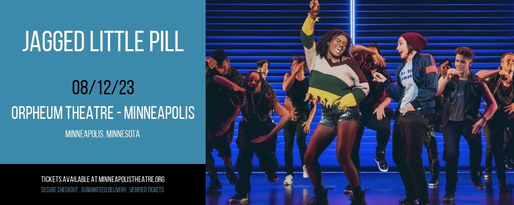 Jagged Little Pill at Orpheum Theatre Minneapolis tickets Jagged Little Pill at Orpheum Theatre Minneapolis
