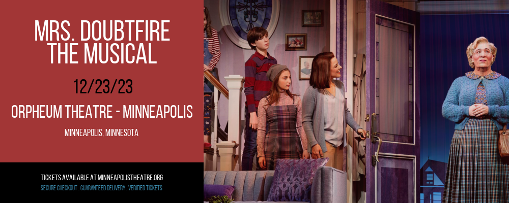 Mrs. Doubtfire - The Musical at Orpheum Theatre