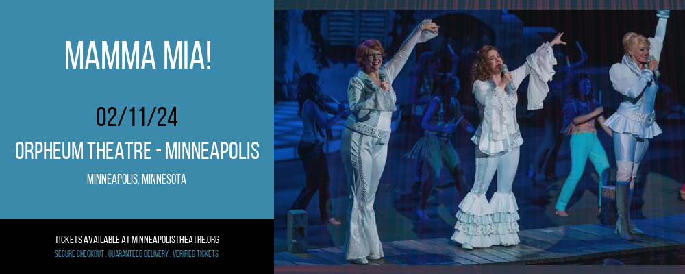 Mamma Mia! at Orpheum Theatre