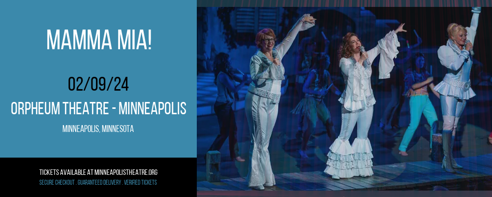 Mamma Mia! at Orpheum Theatre