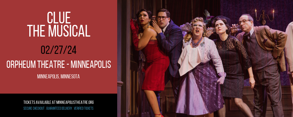 Clue - The Musical at Orpheum Theatre