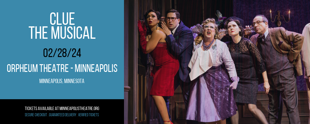 Clue - The Musical at Orpheum Theatre