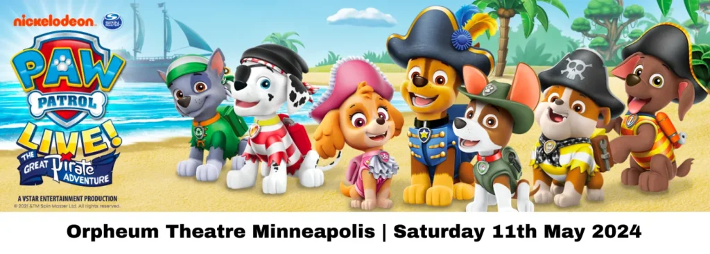 Paw Patrol Live at Orpheum Theatre