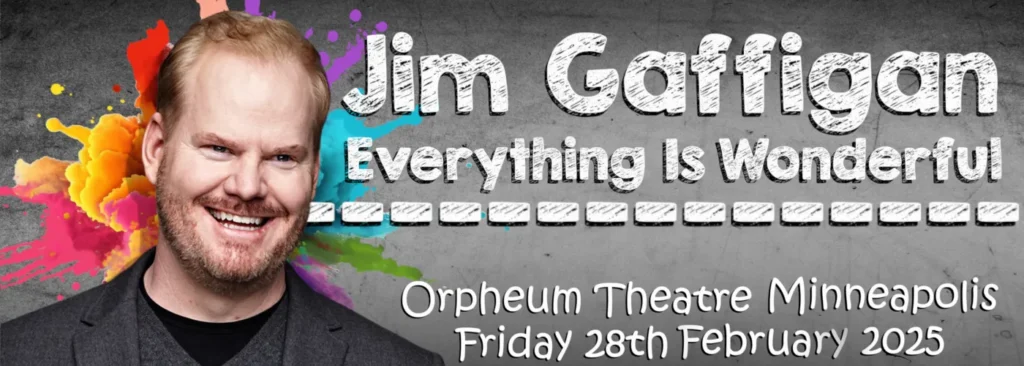 Jim Gaffigan at Orpheum Theatre