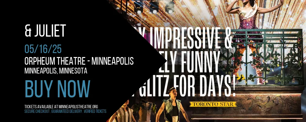 & Juliet at Orpheum Theatre