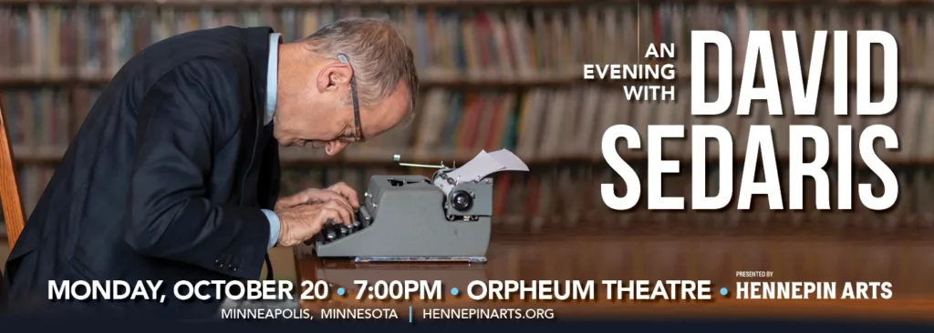 David Sedaris at Orpheum Theatre