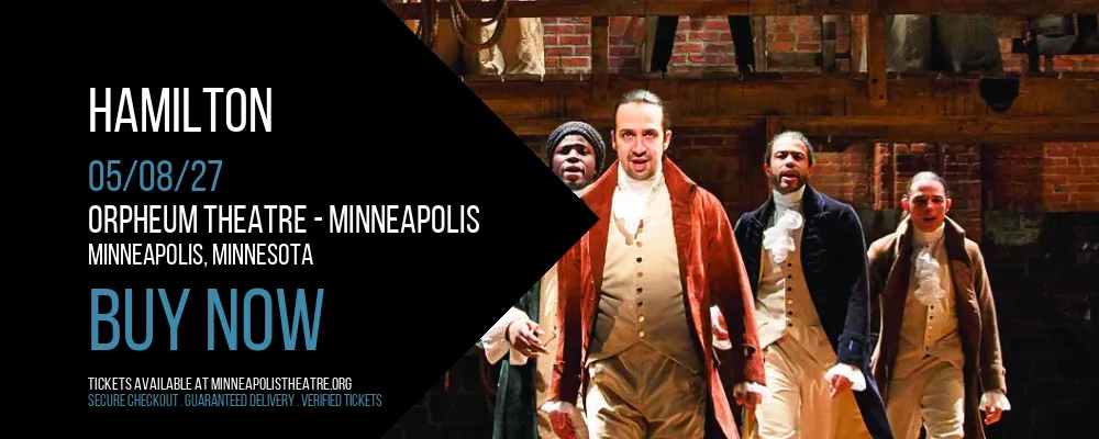 Hamilton at Orpheum Theatre
