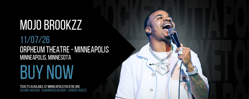 Mojo Brookzz at Orpheum Theatre